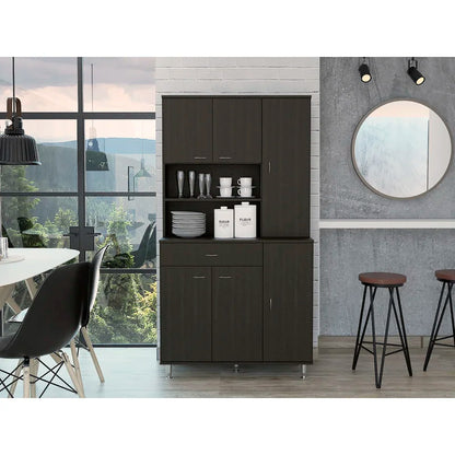 Hutch Cabinets : 67" Pantry Cabinet/Microwave Stands