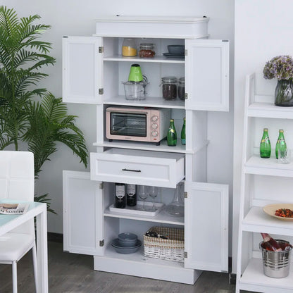 Hutch Cabinets : 72" Kitchen Pantry/Microwave Stands