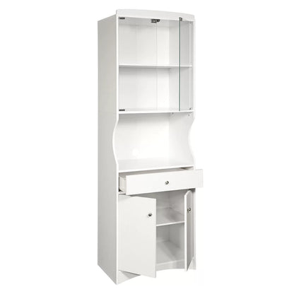 Hutch Cabinets : 72" Kitchen Pantry/Microwave Stands