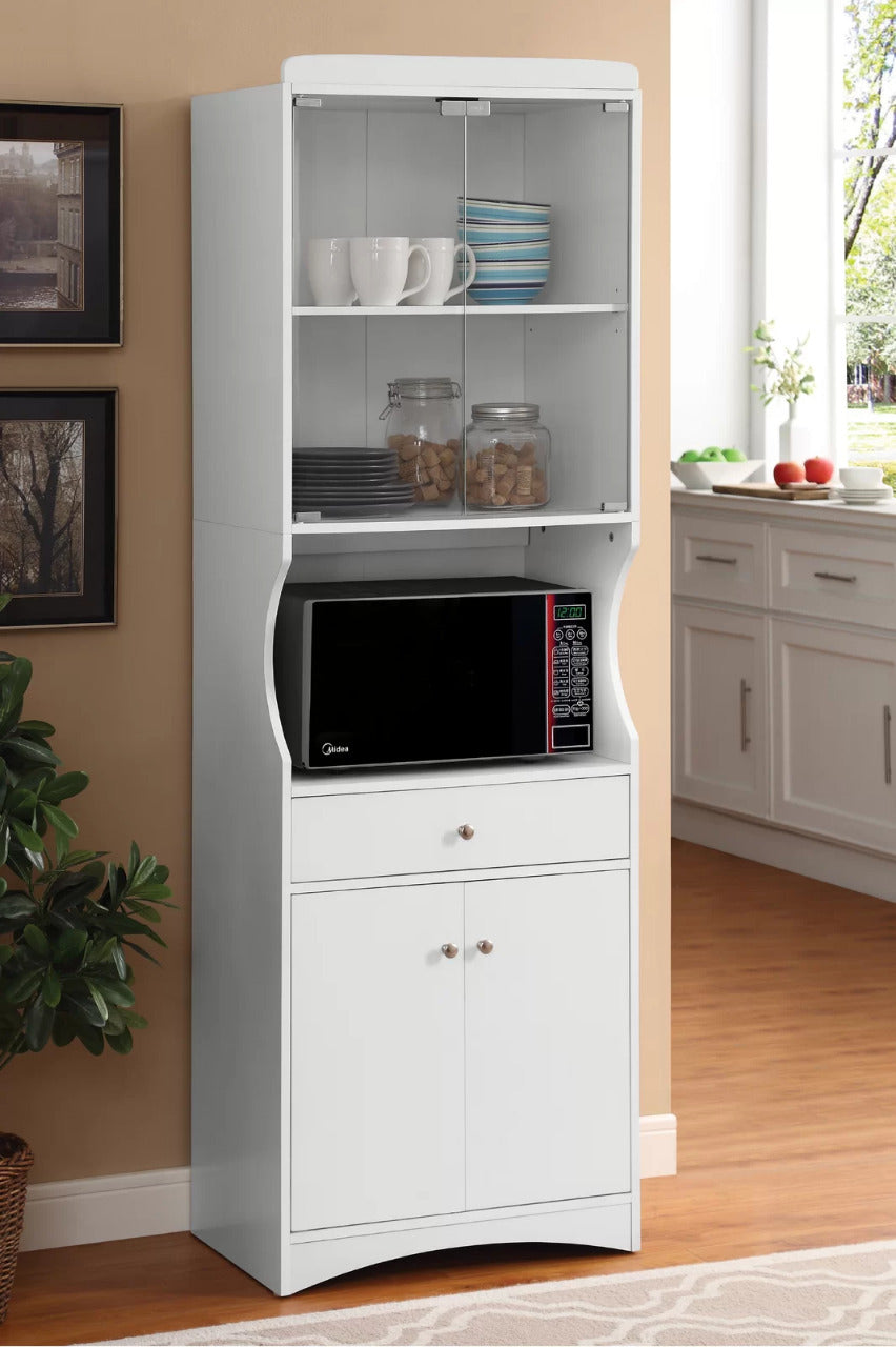 Hutch Cabinets : 72" Kitchen Pantry/Microwave Stands