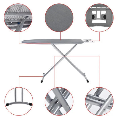 Ironing Table: 4 Leg Freestanding Ironing Board