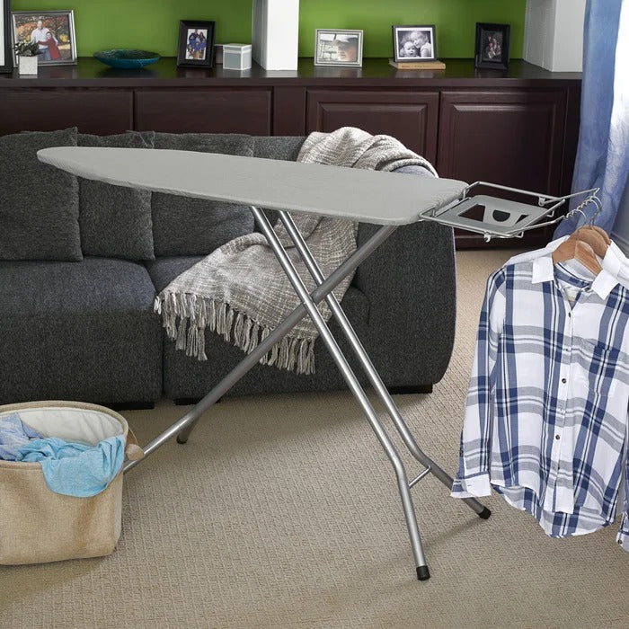 Ironing Table: Steel Top Freestanding Ironing Board
