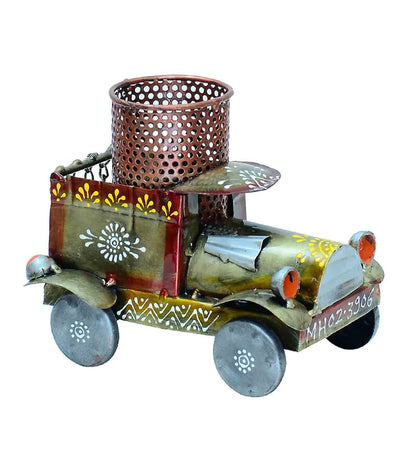 Pen Stand : Kave (Set of 1) Iron Decorative Pen Stand