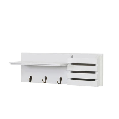 Key Holder: Wall Mail Organizer with Key Hooks