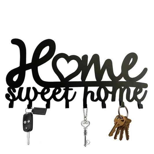 Key Holder: Wall Organizer with Key Hooks