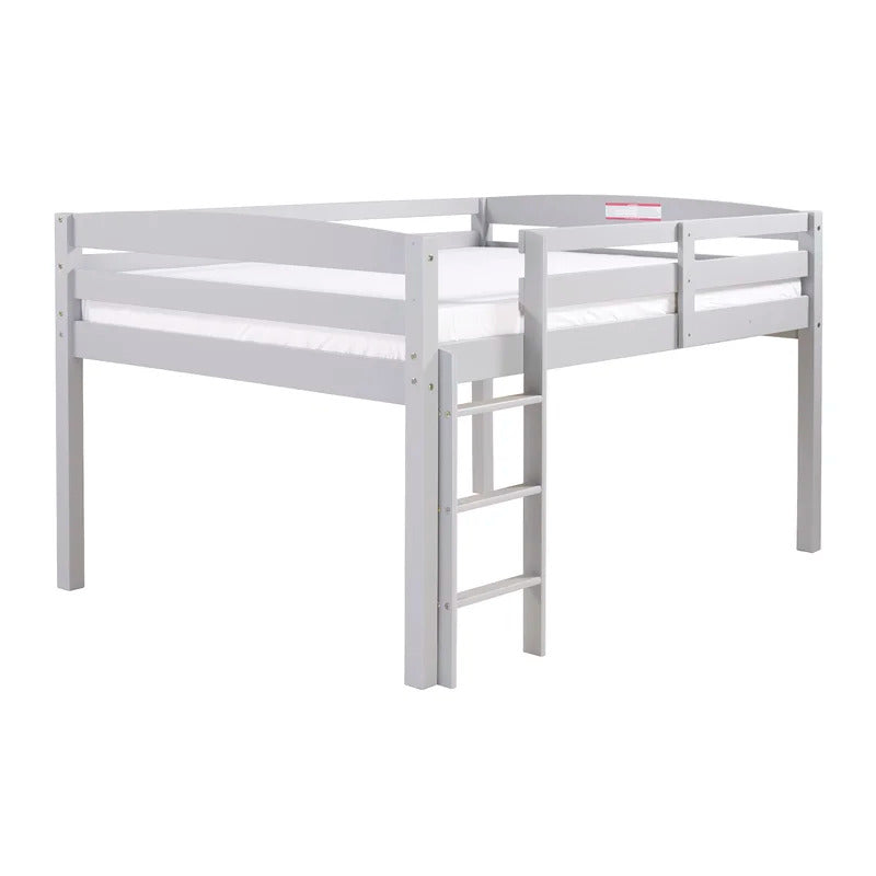 Kids Bed: Solid Wood Loft Bed