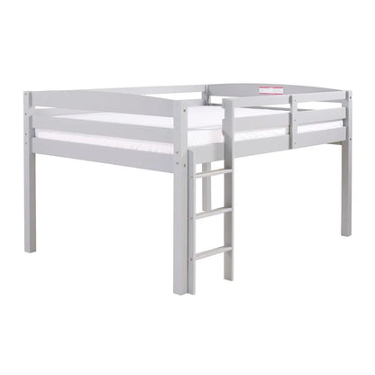 Kids Bed: Solid Wood Loft Bed