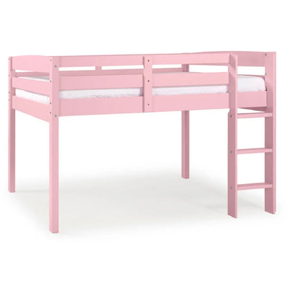 Kids Bed: Solid Wood Loft Bed