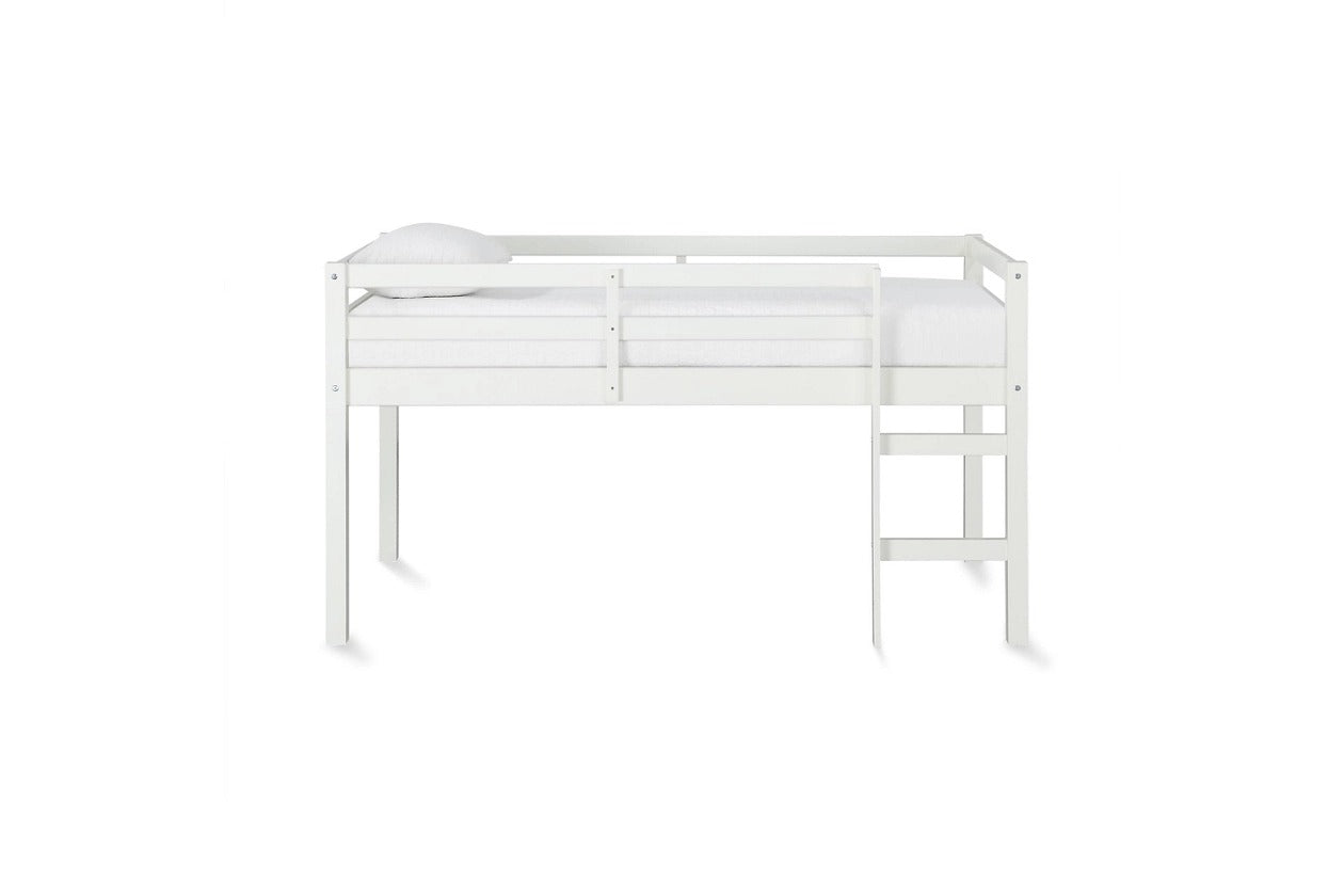 Kids Bed: Solid Wood Loft Bed