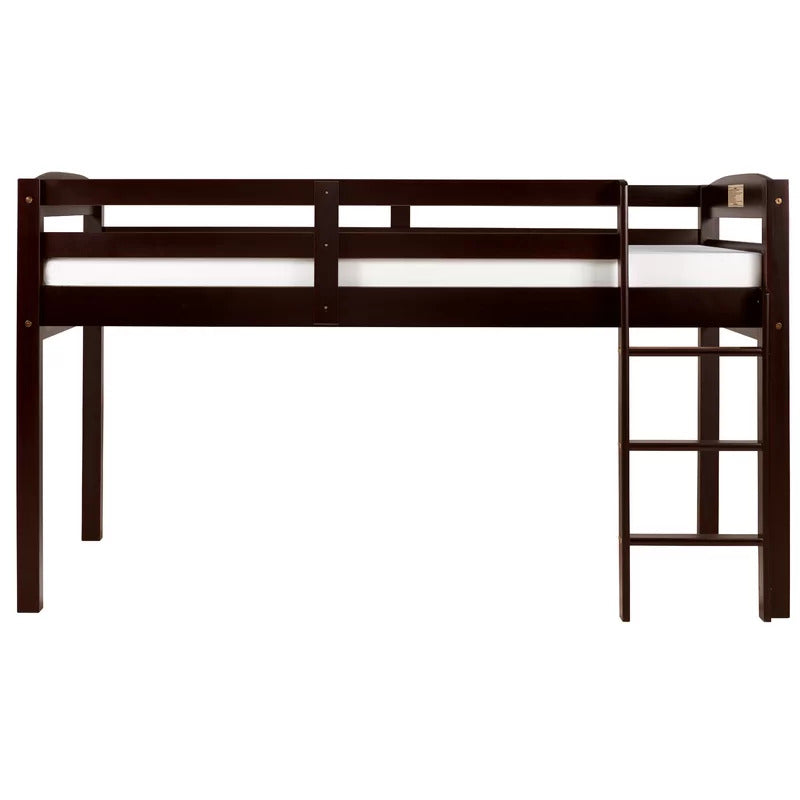 Kids Bed: Solid Wood Loft Bed