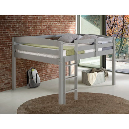 Kids Bed: Solid Wood Loft Bed