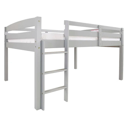 Kids Bed: Solid Wood Loft Bed