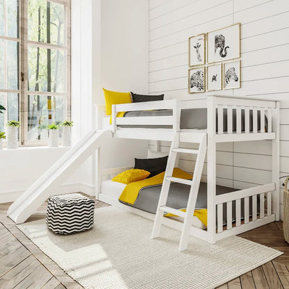 Kids Bed: Solid Wood Standard Bunk Bed