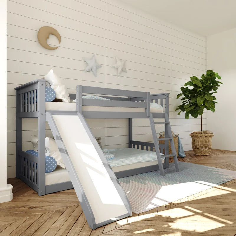Kids Bed: Solid Wood Standard Bunk Bed
