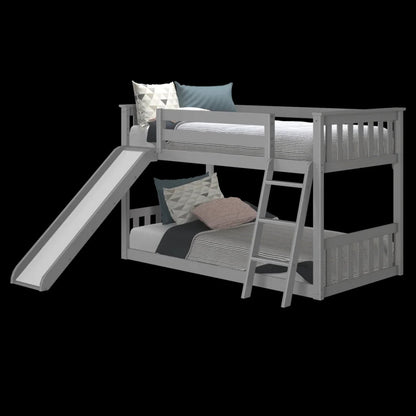 Kids Bed: Solid Wood Standard Bunk Bed