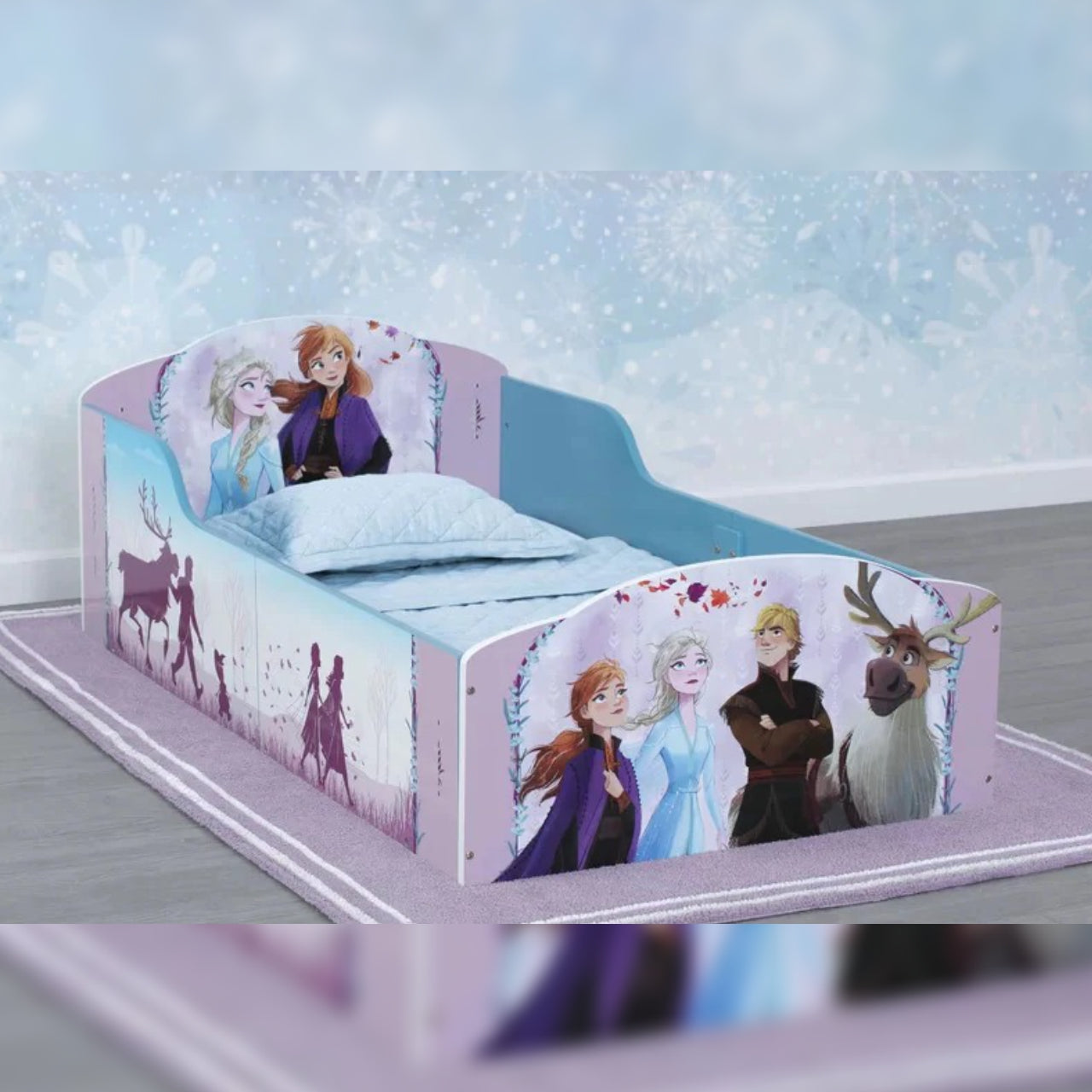 Kids Bed Toddler Panel Bed