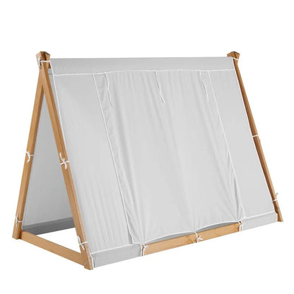 Kids Bed: Twin Solid Wood Platform Bed