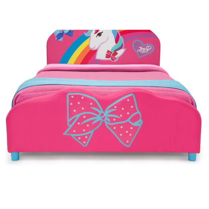Kids Bed: Upholstered Twin Platform Bed