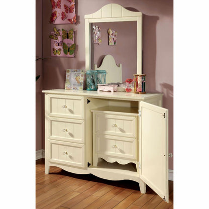 Kids Bedroom Sets: 4-Piece Twin Bedroom Collection - Cream