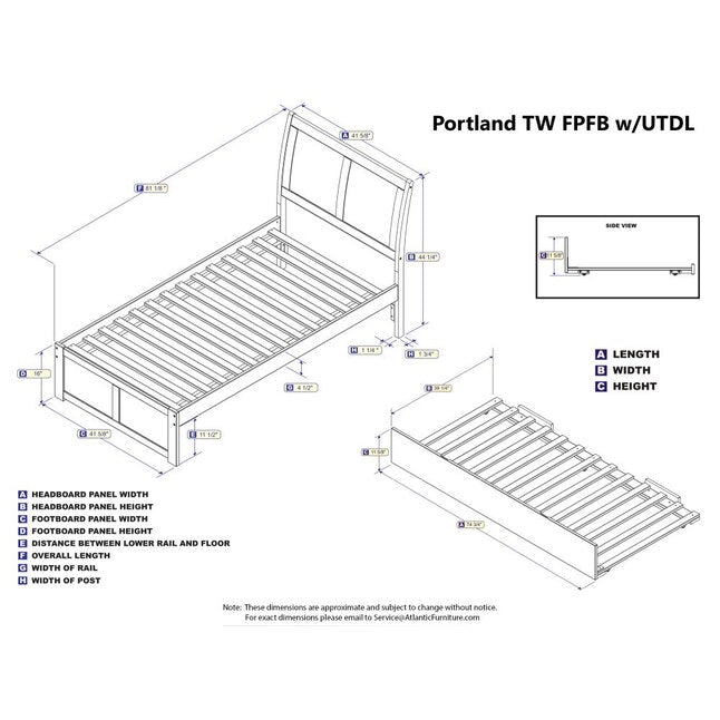 Kids Bedroom Sets: Platform Bed
