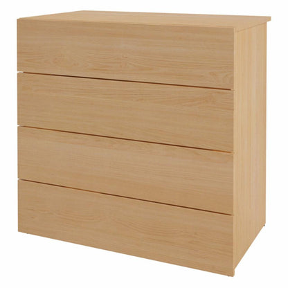 Kids Bedroom Sets: Storage Bed Set - Natural Maple and White