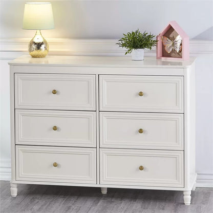Kids Chest Of Drawer: 6 Drawer Double Dresser