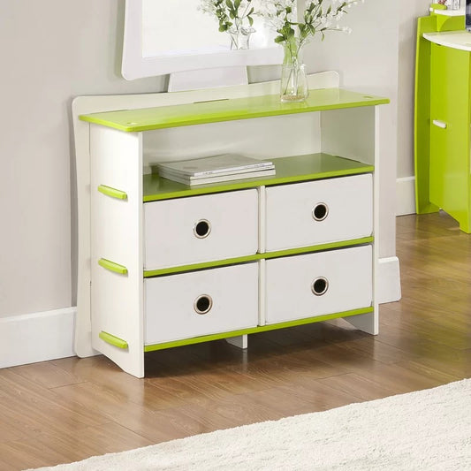 Kids Chest Of Drawers 4 Drawer Double Dresser