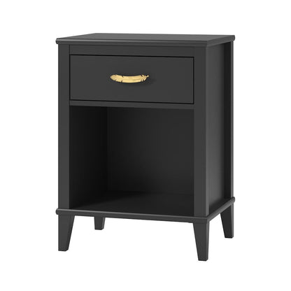Kids Nightstands: Black Nightstand