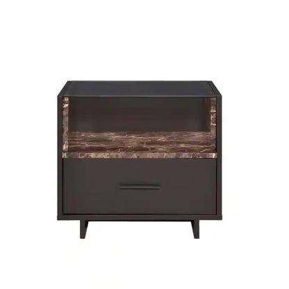 Kids Nightstands: Espresso Kids Nightstand
