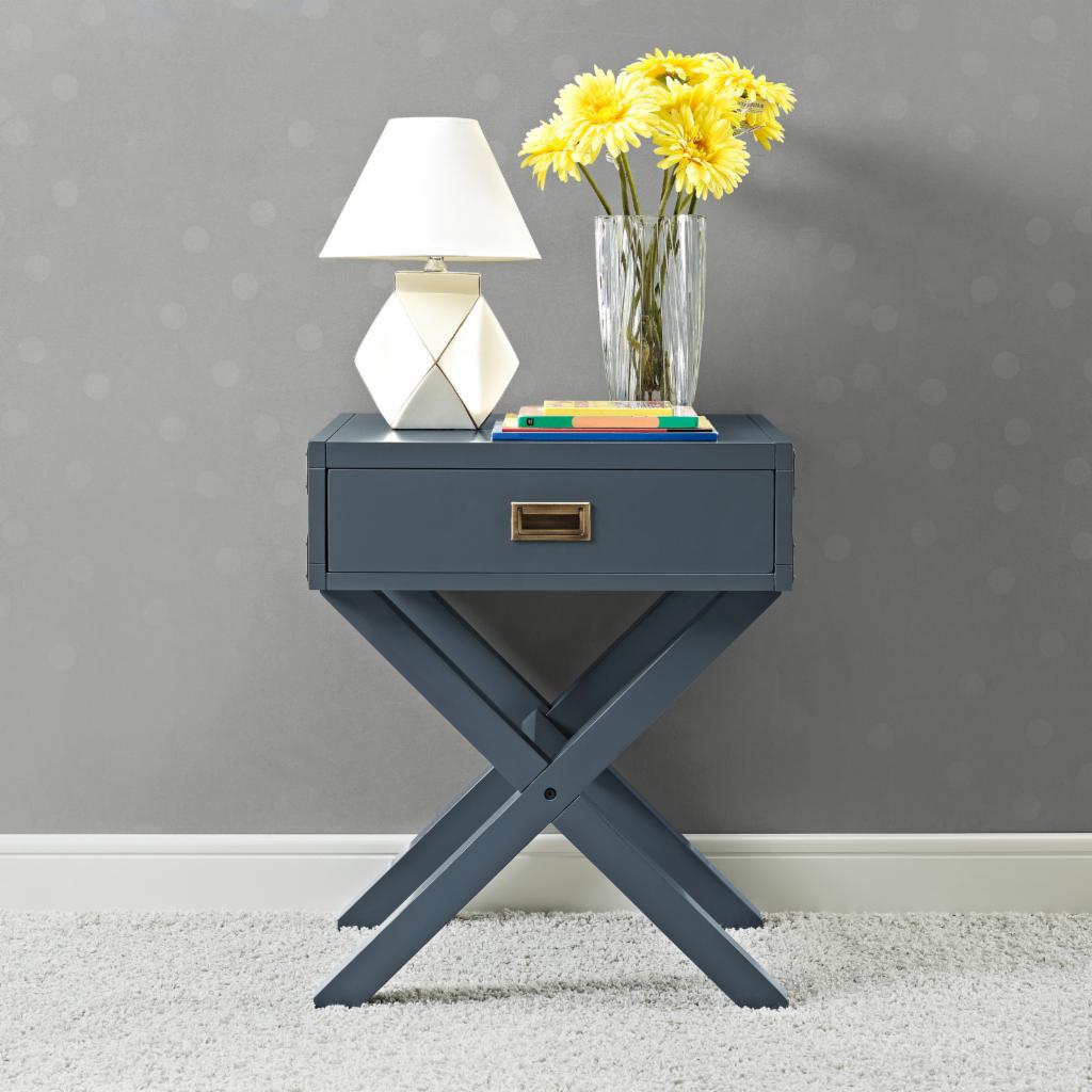 Kids Nightstands: X Base Night Stand