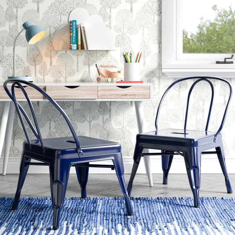 Kids Study Chair: Kids Chair (Set of 2)
