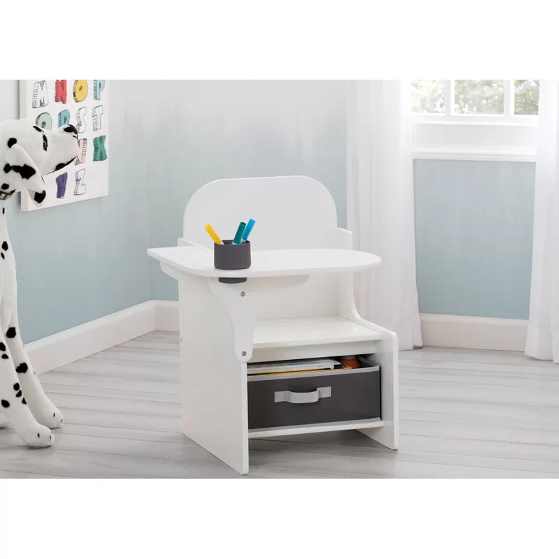 Kids Study Chair: Kids Desk with Cup Holder