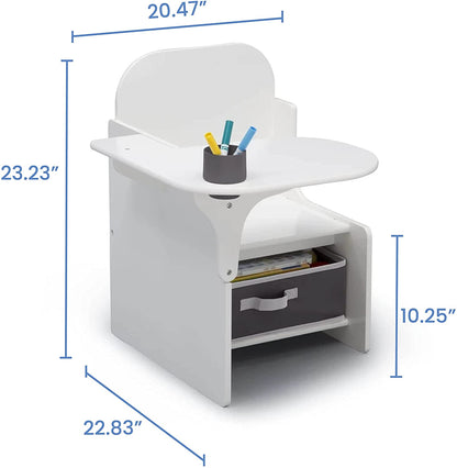 Kids Study Chair: Kids Desk with Cup Holder