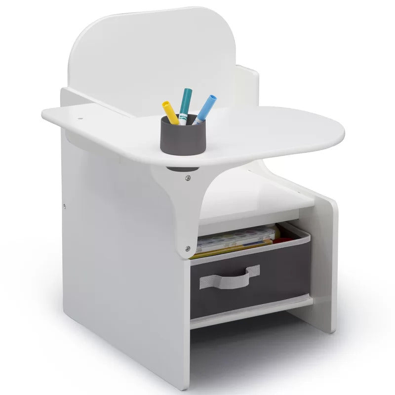 Kids Study Chair: Kids Desk with Cup Holder