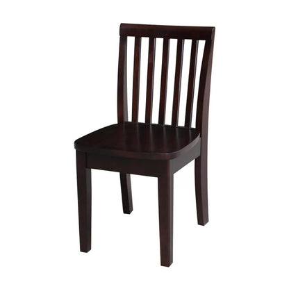 Kids Study Chair: Kids Wood Chair (Set of 2)
