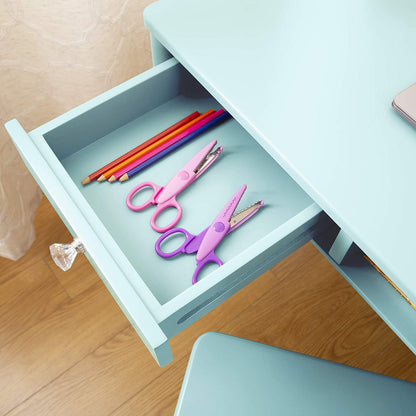 Kids Study Table : LANA 38" W Writing Desk and Chair Set
