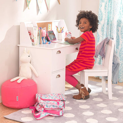 Kids Study Table : SID 35.75" Writing Desk and Chair Set