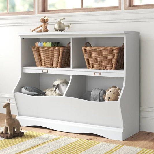 Kids Toy Storage Unit: 32.8'' H X 41.1'' W Toy Storage 