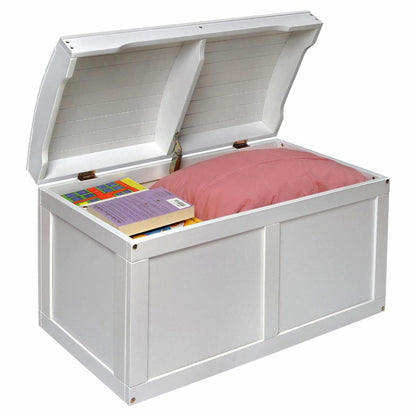 Kids Toy Storage Unit: Basket Barrel Top Toy Chest