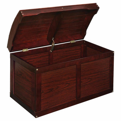 Kids Toy Storage Unit: Basket Barrel Top Toy Chest