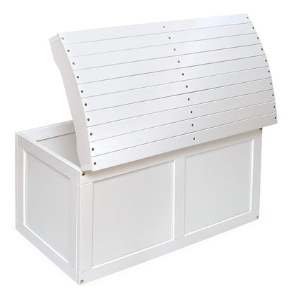 Kids Toy Storage Unit: Basket Barrel Top Toy Chest