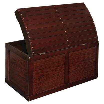 Kids Toy Storage Unit: Basket Barrel Top Toy Chest