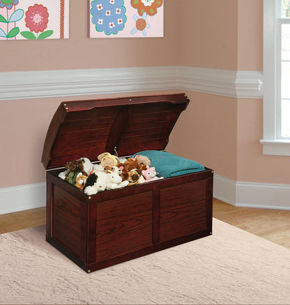Kids Toy Storage Unit: Basket Barrel Top Toy Chest