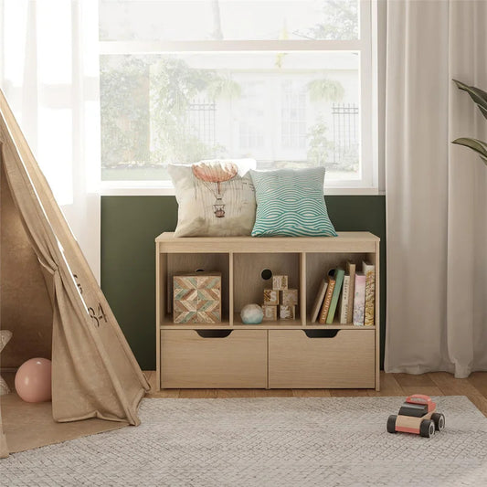 Kids Toy Storage Unit:  Kids Storage Cube With Drawers