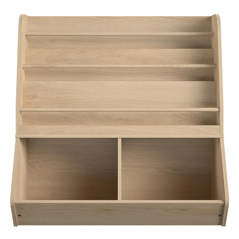 Kids Toy Storage Unit: Oak Toy Storage Organizer