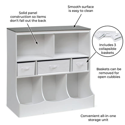 Kids Toy Storage Unit: Storage Toy Organizer