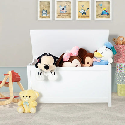 Kids Toy Storage Unit: Wooden Toy Storage Box