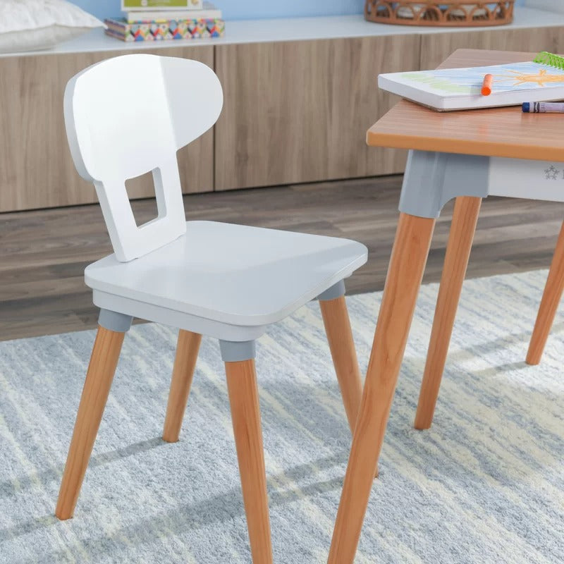 Kids Writing Table: Kids 5 Piece Rectangular Play / Activity Table and Chair Set