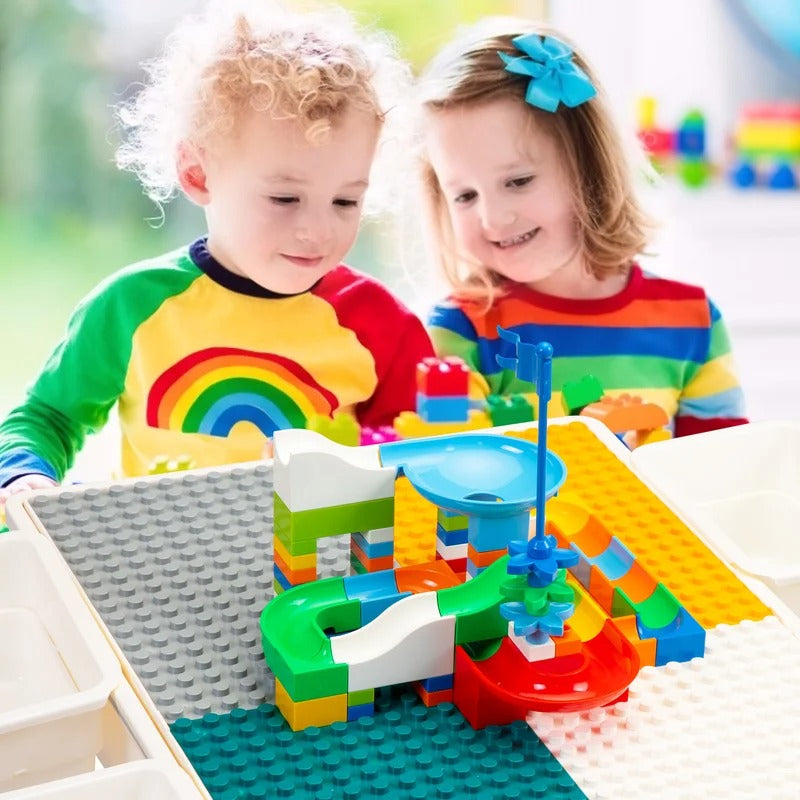 Kids Writing Table: Kids Rectangular Play / Activity Table and Chair Set