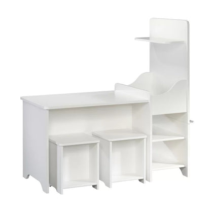Kids Writing Table: Kids Rectangular and Chair Set